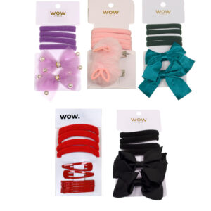 HAIR SET BANDS/ CLIPS